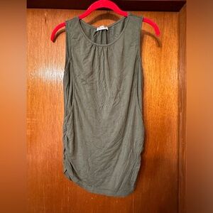 Maternity/nursing tank top